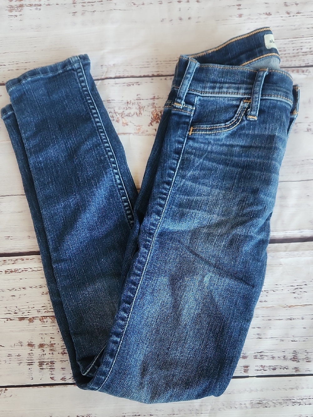 abercrombie kids skinny jeans 10 short